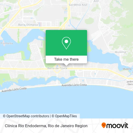 Clínica Rio Endoderma map