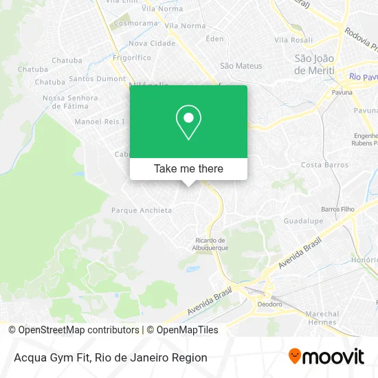 Acqua Gym Fit map