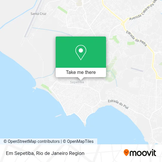 Em Sepetiba map