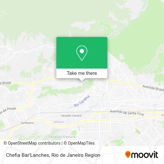 Chefia Bar'Lanches map