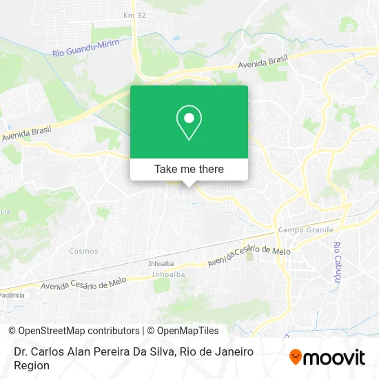 Dr. Carlos Alan Pereira Da Silva map
