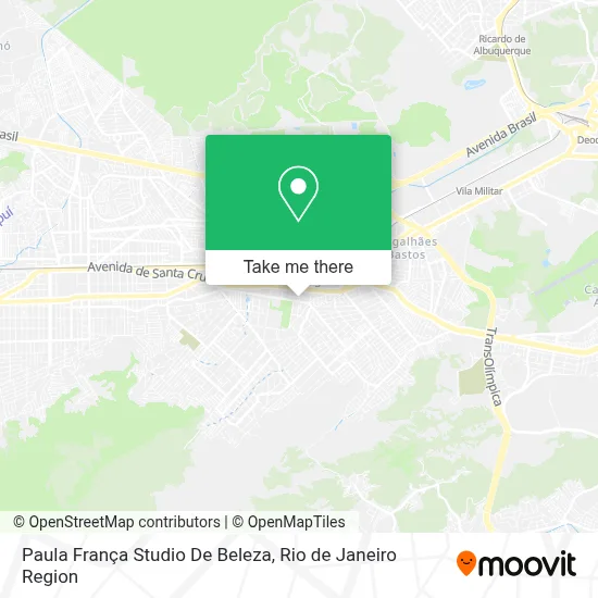 Paula França Studio De Beleza map