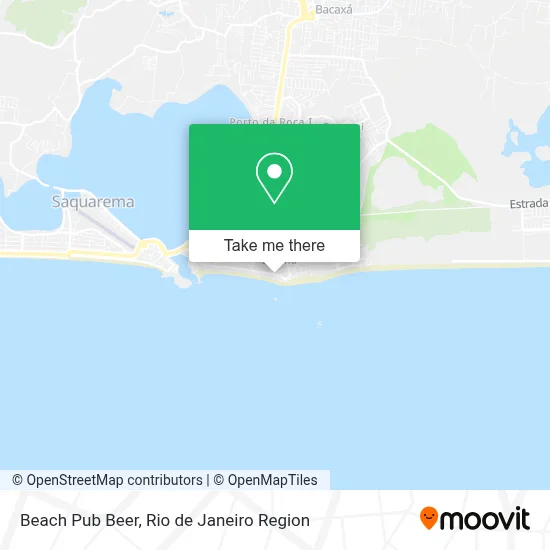 Beach Pub Beer map
