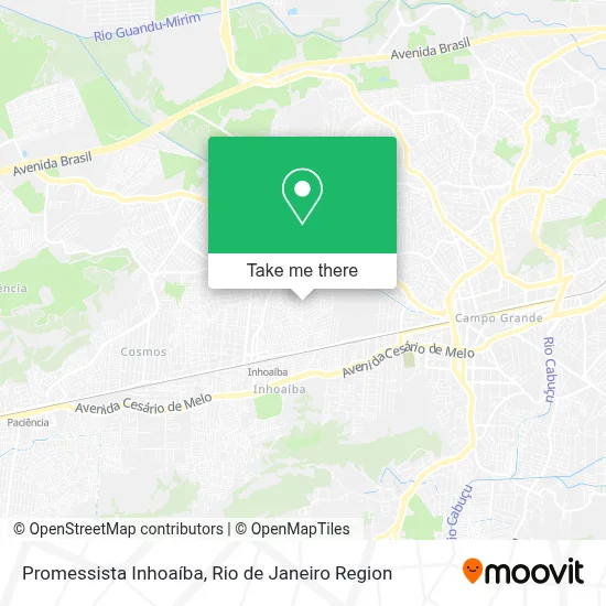 Promessista Inhoaíba map