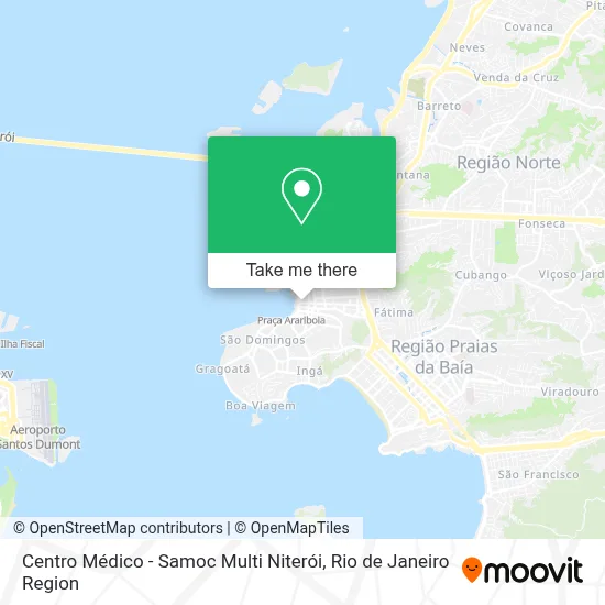 Centro Médico - Samoc Multi Niterói map