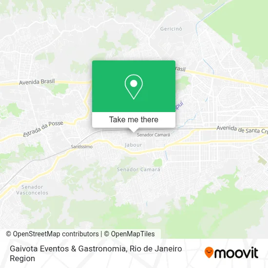 Gaivota Eventos & Gastronomia map