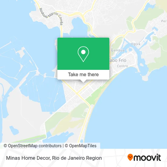 Minas Home Decor map