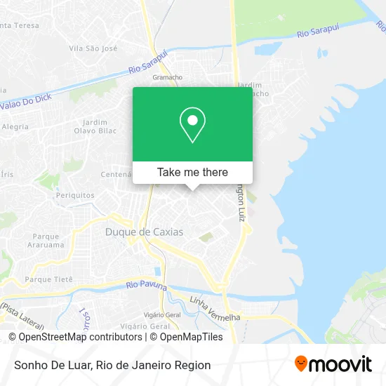 Sonho De Luar map