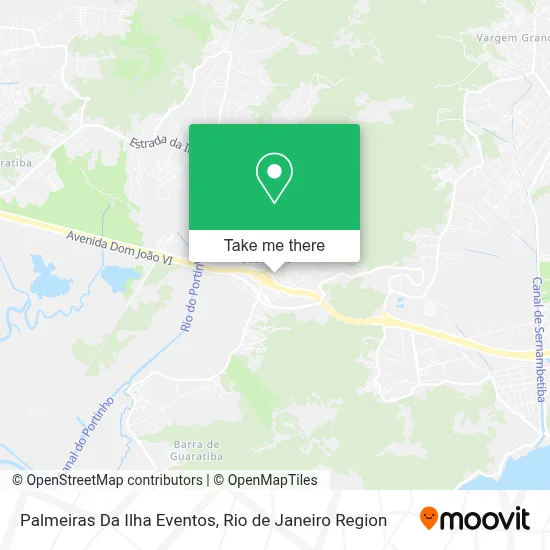 Palmeiras Da Ilha Eventos map