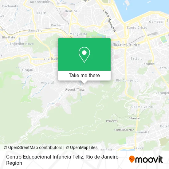 Centro Educacional Infancia Feliz map