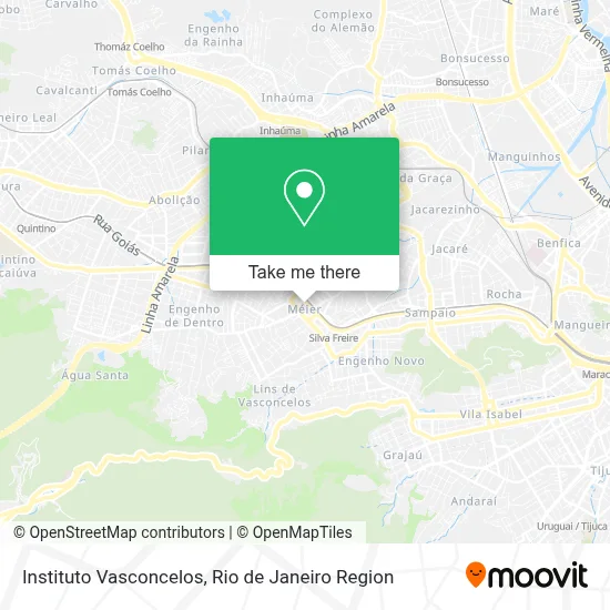Instituto Vasconcelos map
