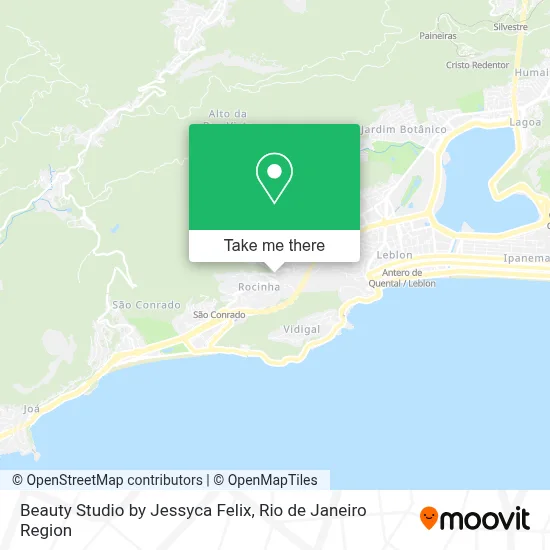 Beauty Studio by Jessyca Felix map