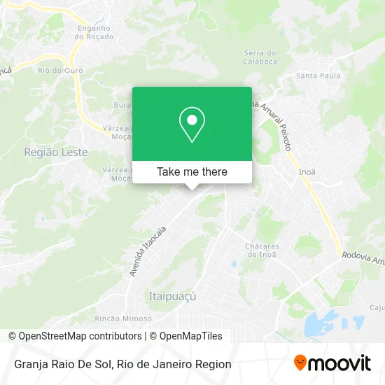 Granja Raio De Sol map