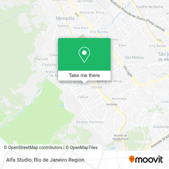 Studio Alfa map