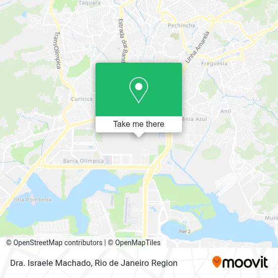 Dra. Israele Machado map