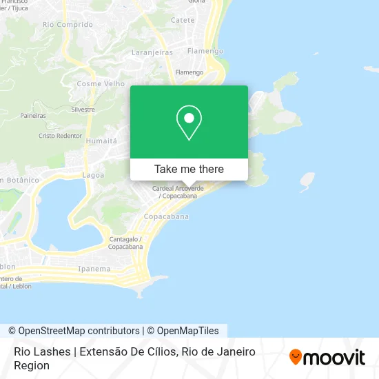 Rio Lashes | Extensão De Cílios map