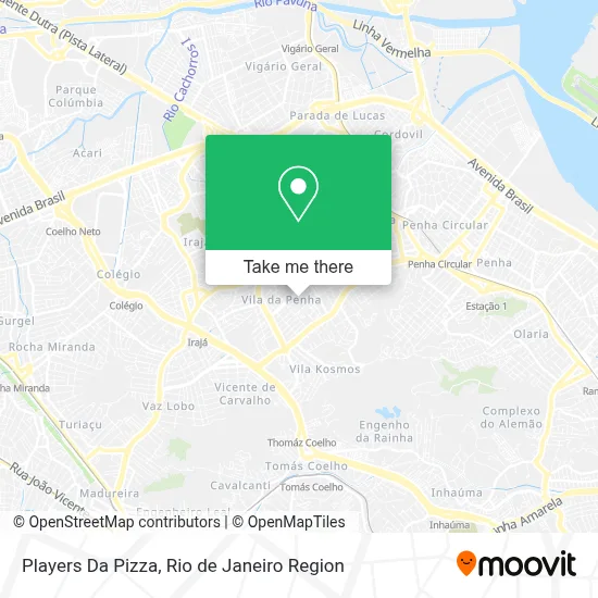 Players Da Pizza map