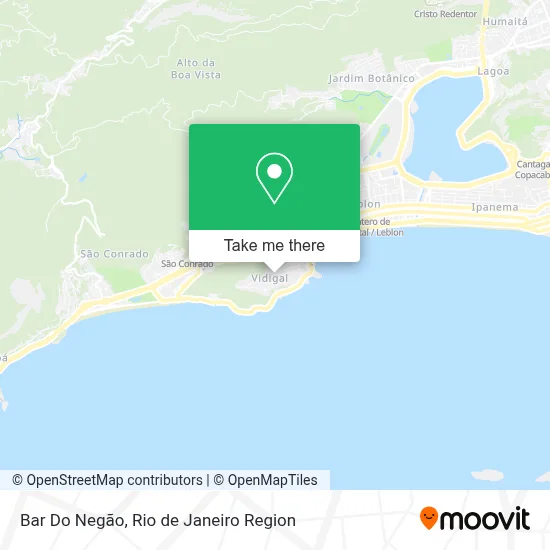 Bar Do Negão map