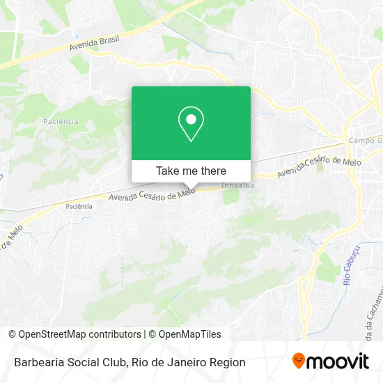 Barbearia Social Club map