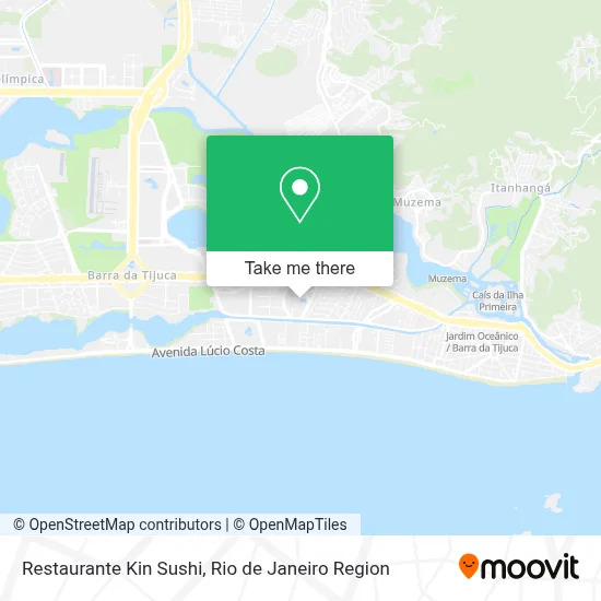 Restaurante Kin Sushi map
