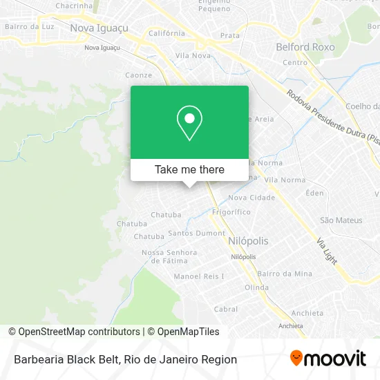 Barbearia Black Belt map