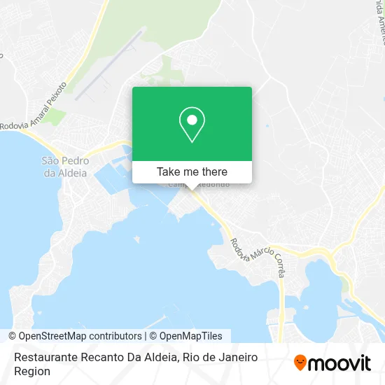 Restaurante Recanto Da Aldeia map