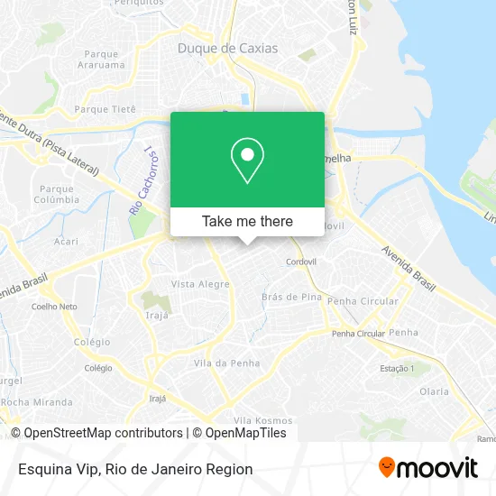 Esquina Vip map