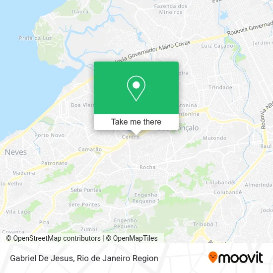 Gabriel De Jesus map