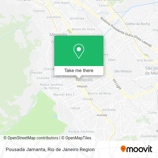 Pousada Jamanta map