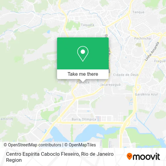 Centro Espírita Caboclo Flexeiro map