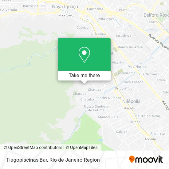 Tiagopiscinas'Bar map