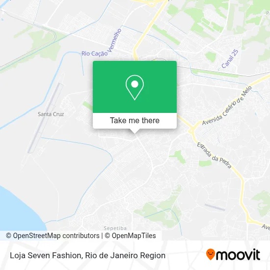 Loja Seven Fashion map