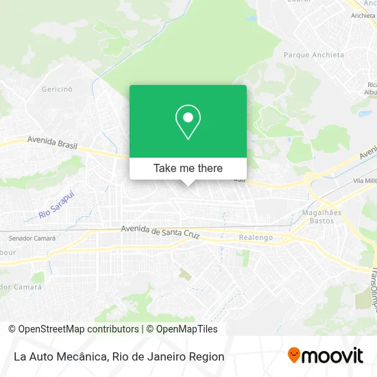 La Auto Mecânica map