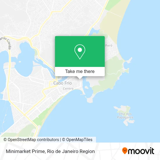 Minimarket Prime map