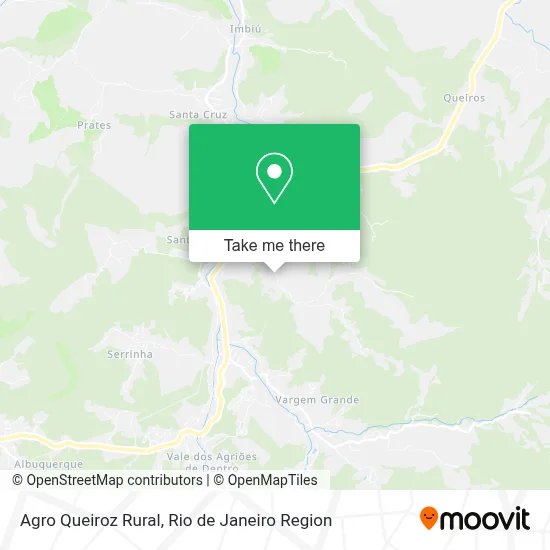 Agro Queiroz Rural map