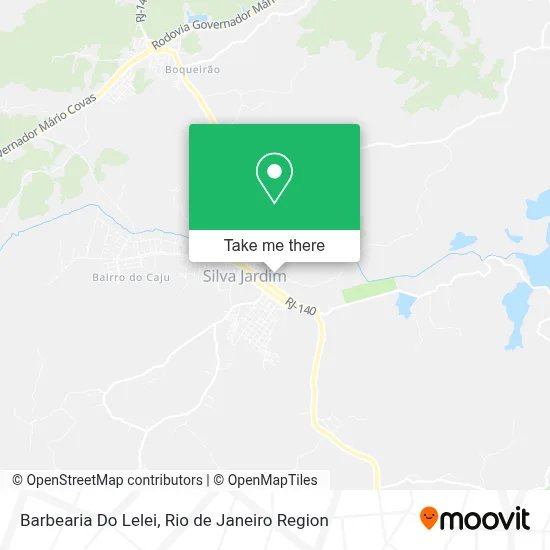 Barbearia Do Lelei map