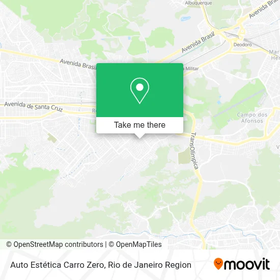 Auto Estética Carro Zero map