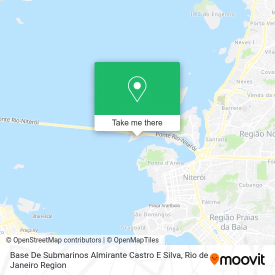 Base De Submarinos Almirante Castro E Silva map