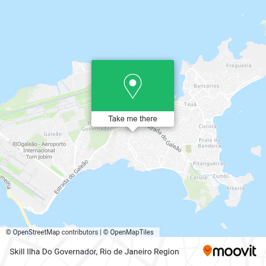 Skill Ilha Do Governador map
