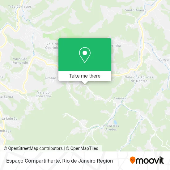 Espaço Compartilharte map