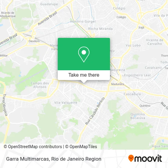 Garra Multimarcas map