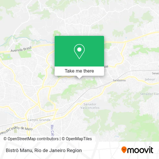 Bistrô Manu map