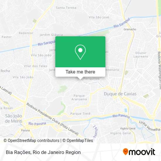 Bia Rações map