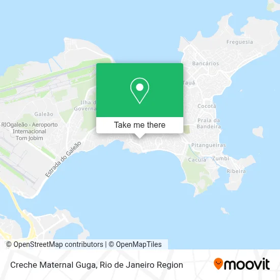 Creche Maternal Guga map