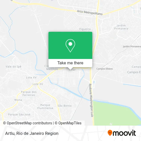 Artlu map