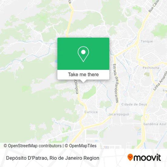 Depósito D'Patrao map