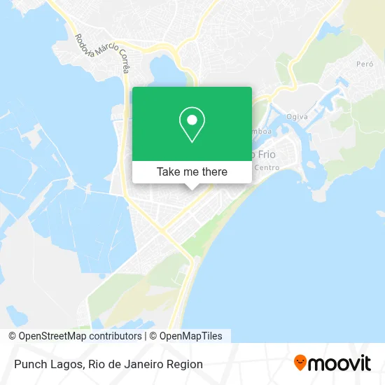Punch Lagos map