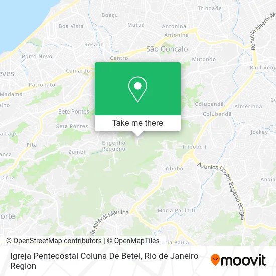 Igreja Pentecostal Coluna De Betel map