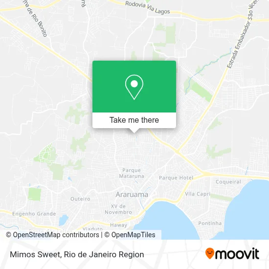 Mimos Sweet map