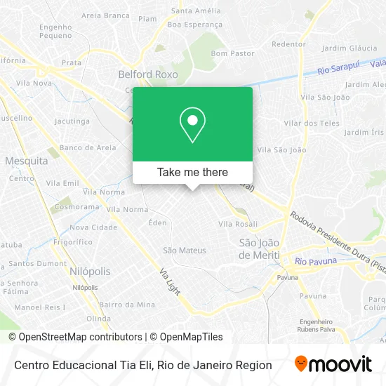 Centro Educacional Tia Eli map